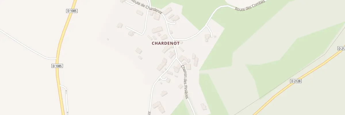 Plan du 5082 Chardenot à Saint-Laurent-en-Beaumont