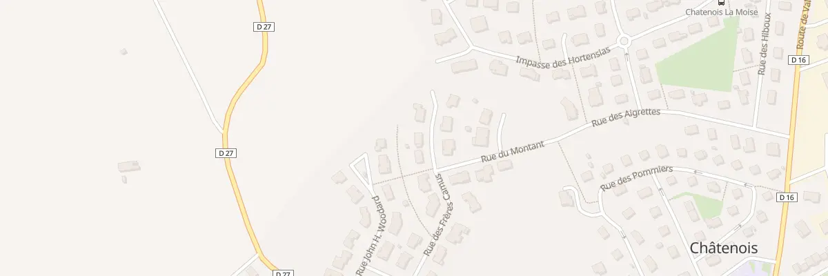 Plan du 11 Rue des Frères Camus à Châtenois
