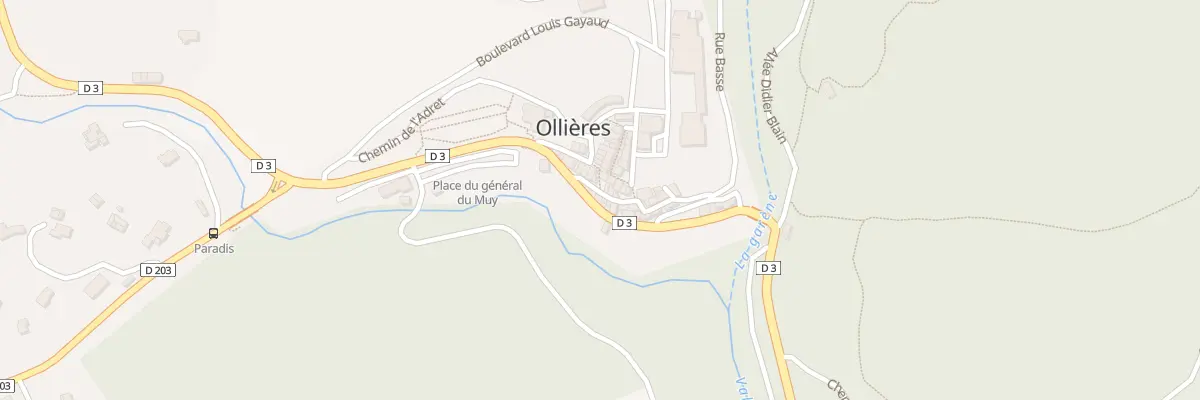 Plan du 42 Rue de l’Ormeau à Ollières