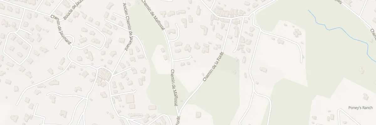 Plan du 257 Che de Malfosse à Six-Fours-les-Plages