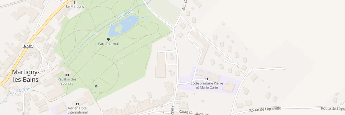 Plan du 9 Rue des Villas à Martigny-les-Bains