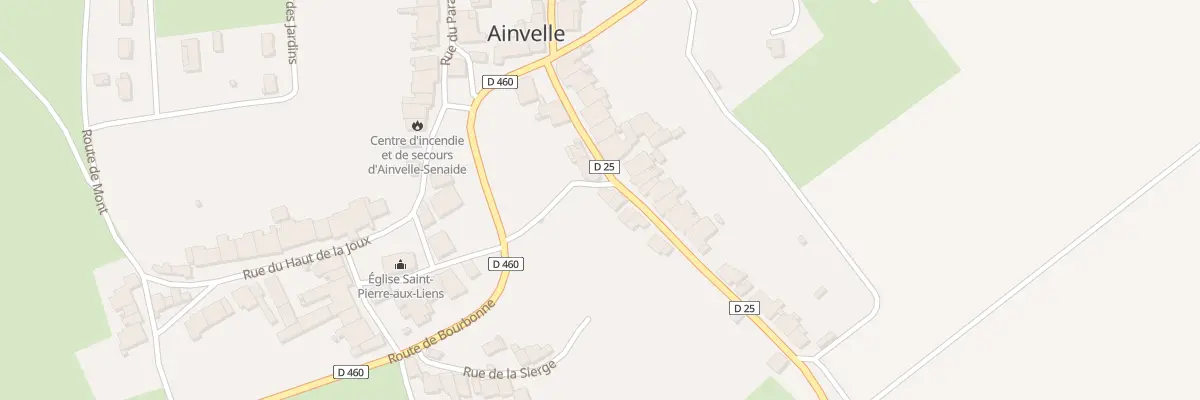Plan du 108 Rte de Fresnes à Ainvelle