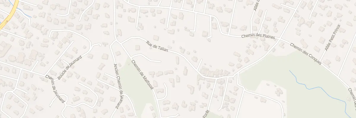 Plan du 610 Rue de Talian à Six-Fours-les-Plages