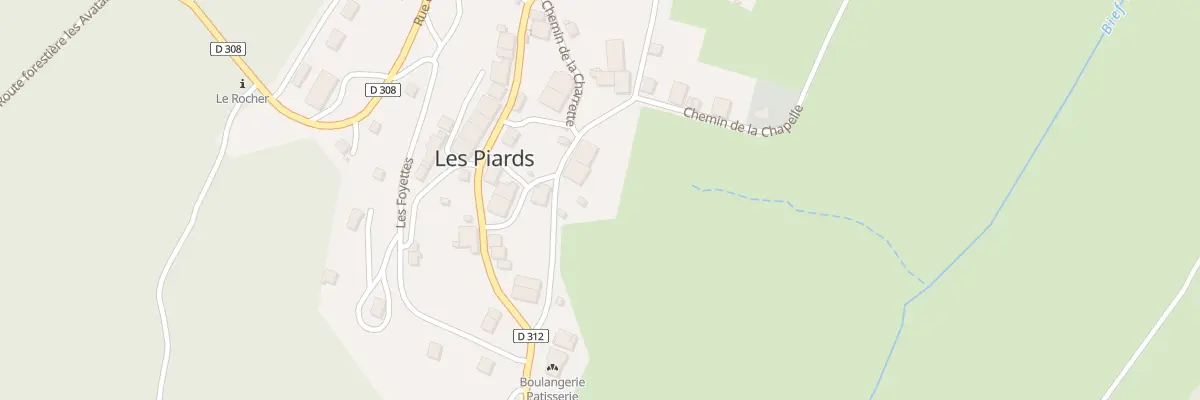 Plan du 13 Rue du Bas à Nanchez