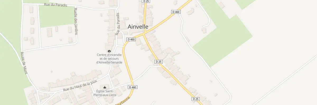 Plan du 71 Rte de Fresnes à Ainvelle