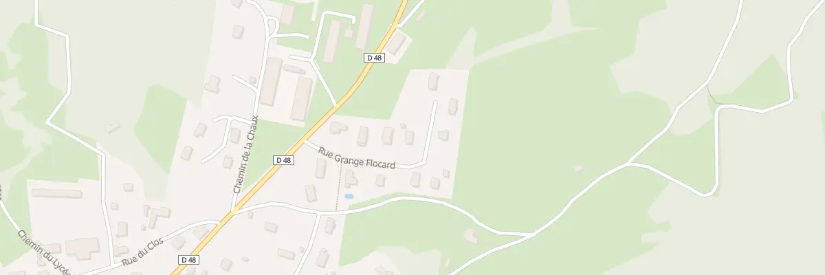 Plan du 7 Rue Grange Flocard à Port-Lesney