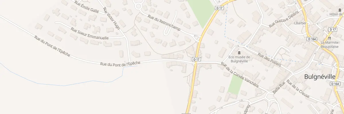 Plan du 68 Rue du Pont de l’Epéche à Bulgnéville