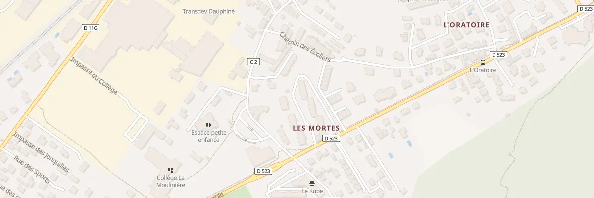 Plan du 5C Rue du Bellevue à Domène