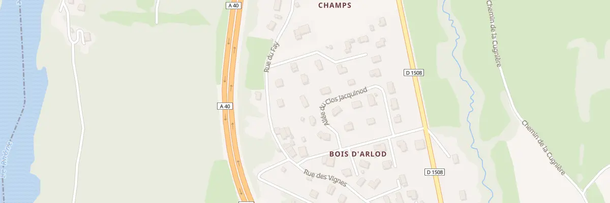 Plan du 168 All du Clos Jacquinod à Éloise