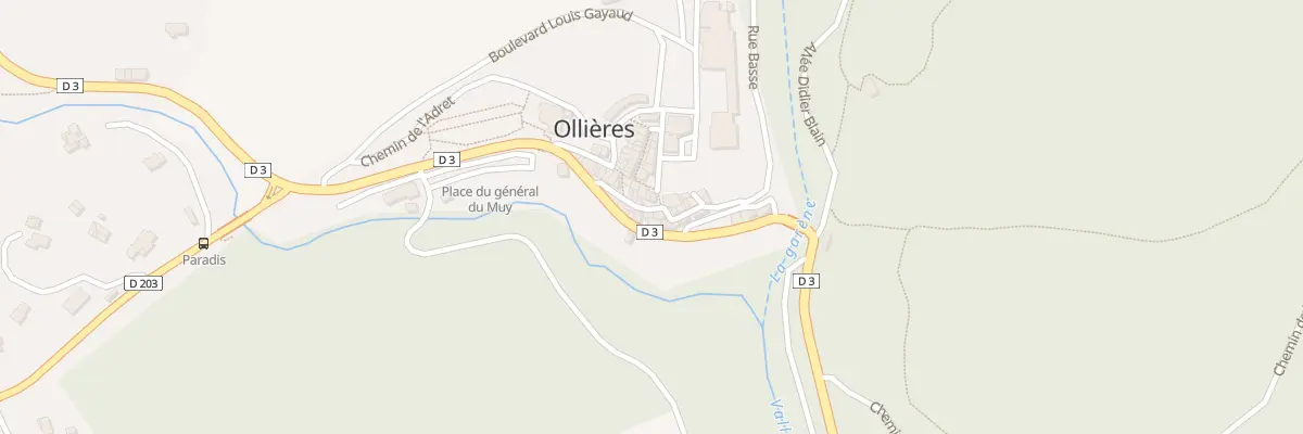 Plan du 29 Rue de l’Ormeau à Ollières