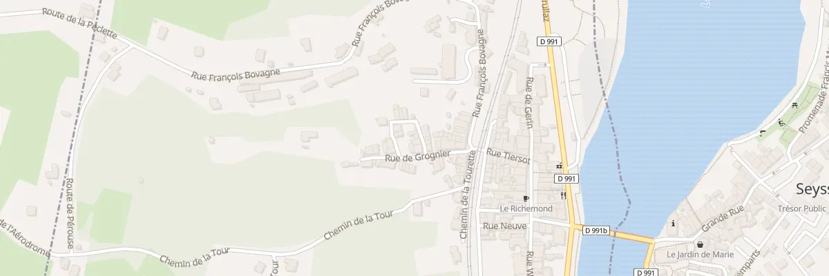 Plan du 3B Rue du Verger à Seyssel