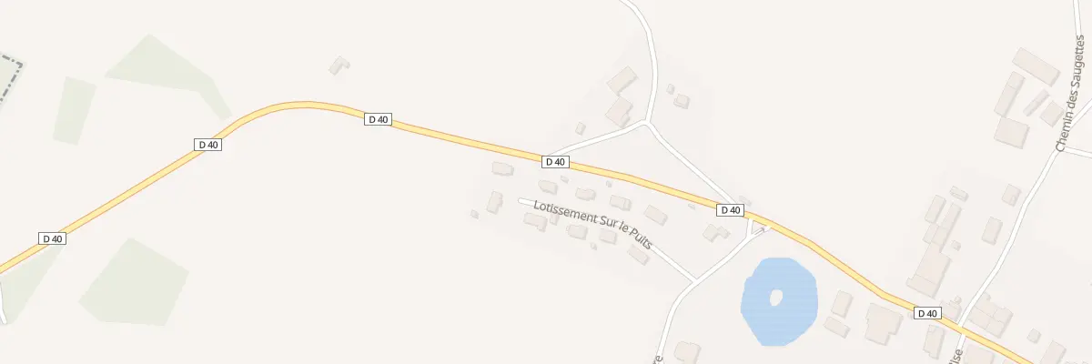 Plan du 10 Lotissement sur le Puits à Mont-sur-Monnet