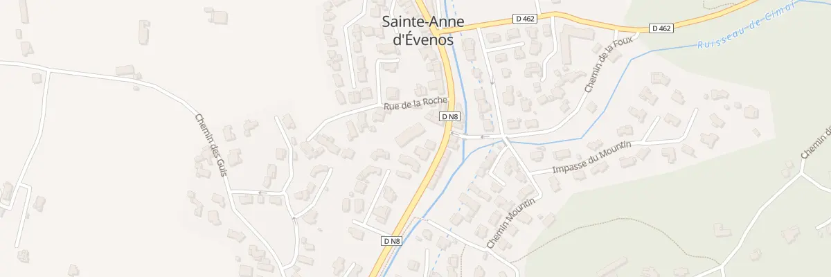 Plan du 100 Rte de Toulon à Évenos
