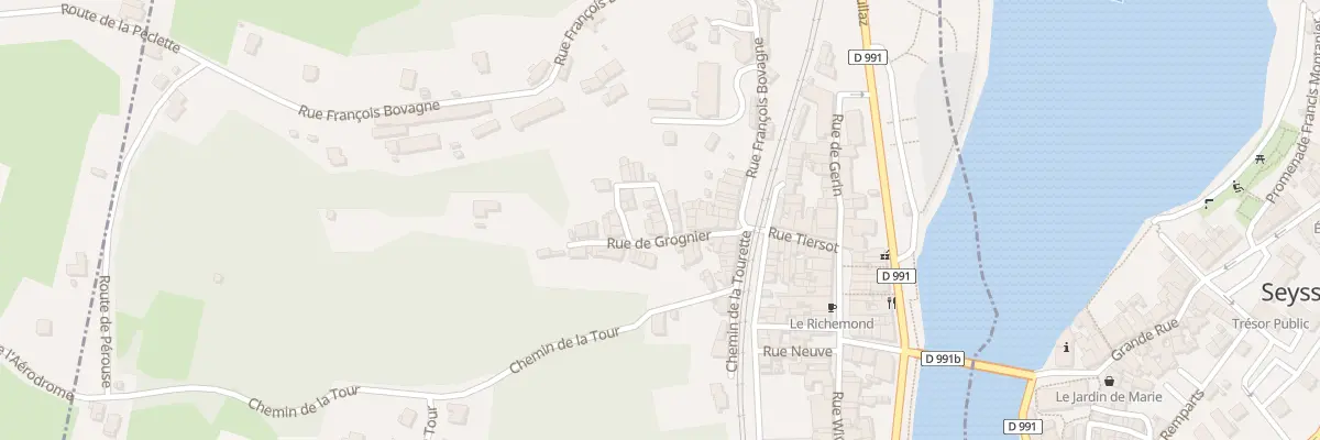 Plan du 3 Rue du Verger à Seyssel