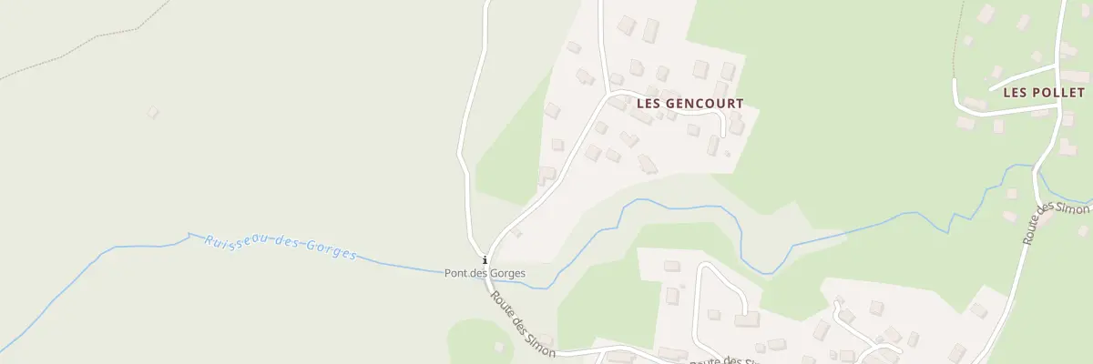 Plan du 119 Rte Sous l’Epine à Saint-Thibaud-de-Couz