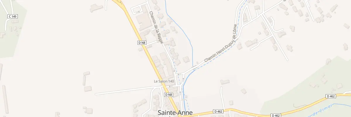 Plan du 9004 Che de la Reppe à Évenos