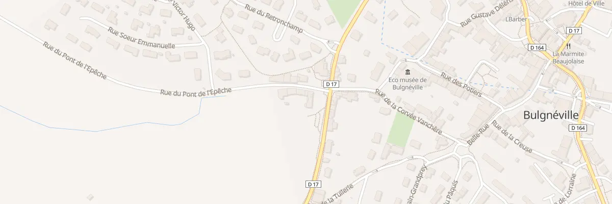 Plan du 35 Rue du Pont de l’Epéche à Bulgnéville