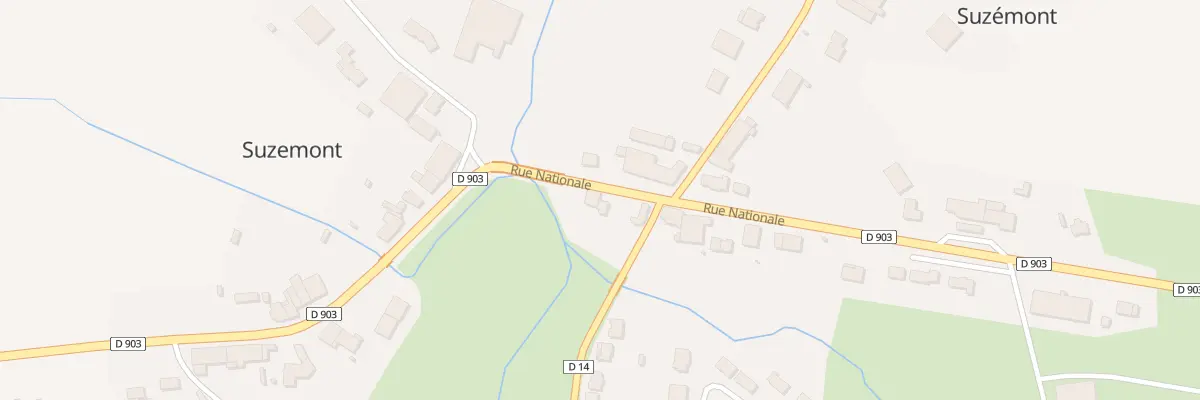 Plan du 82 Rue Nationale à Hannonville-Suzémont