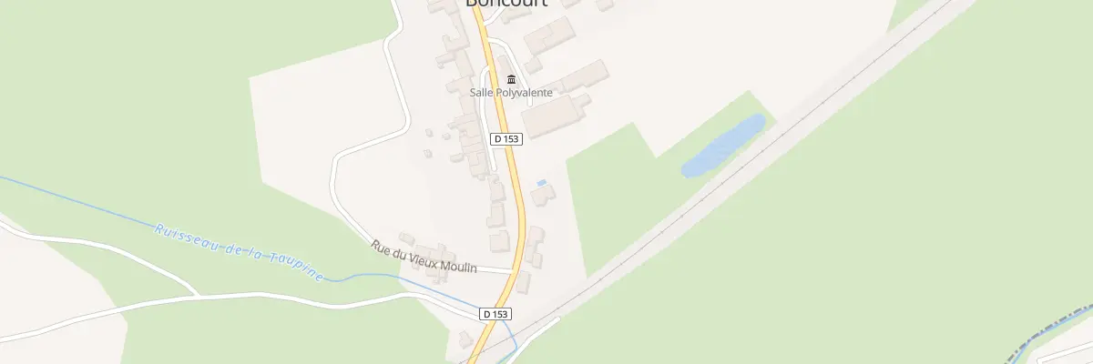 Plan du 12 Gr Grande Rue à Boncourt