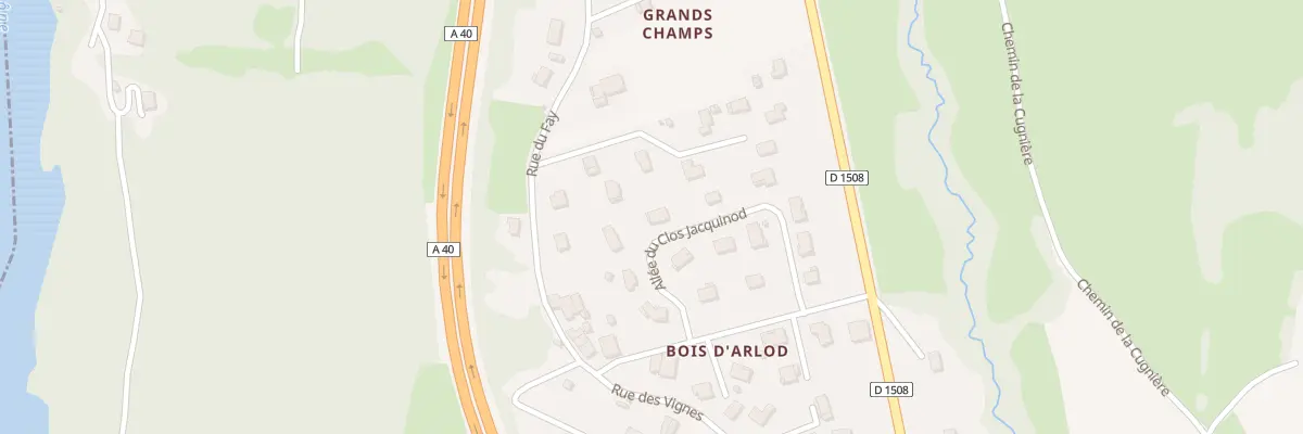 Plan du 152 All du Clos Jacquinod à Éloise