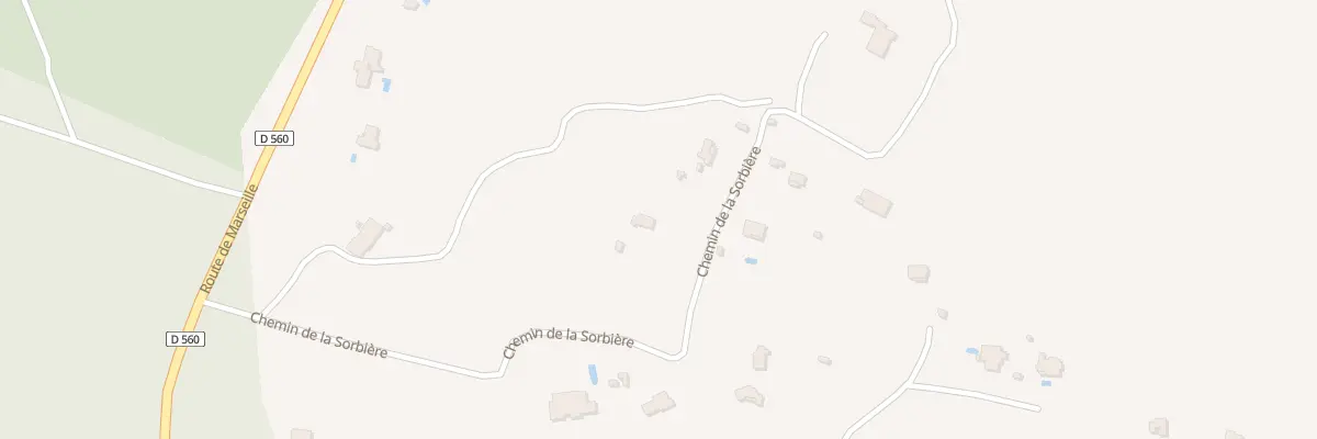 Plan du 507 Che de la Sorbiere à Saint-Maximin-la-Sainte-Baume