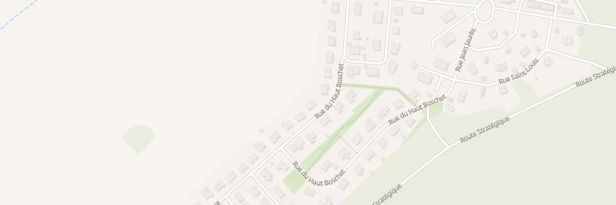 Plan du 27 Rue du Haut Boschet à Morfontaine