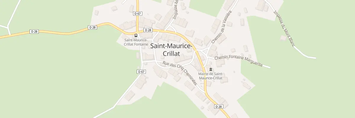 Plan du 7 Rue des Cinq Cheminees à Saint-Maurice-Crillat