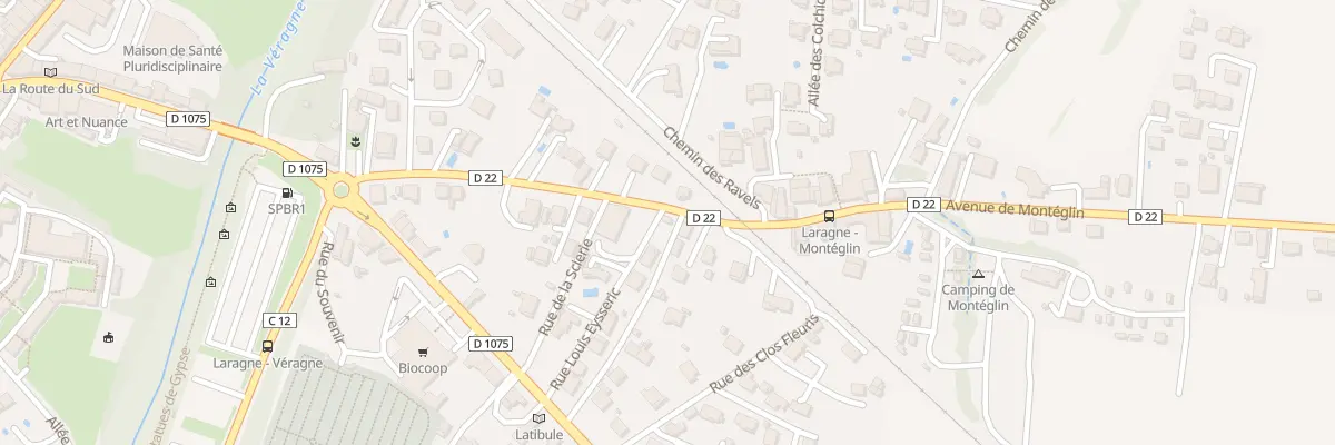 Plan du 14 Rue Louis Eysseric à Laragne-Montéglin