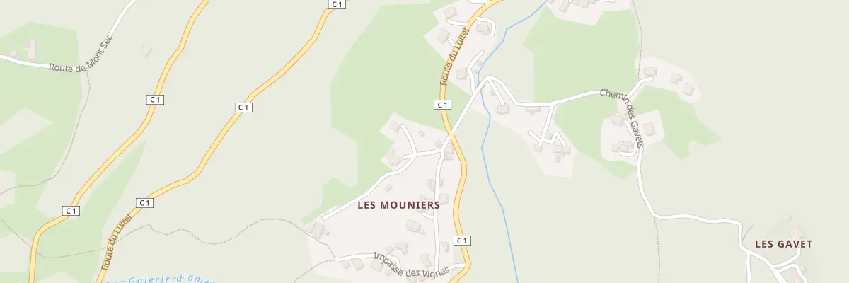 Plan du 28 Imp des Grands Pras à Séchilienne