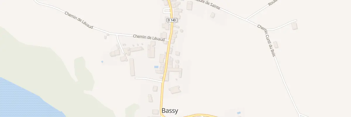 Plan du 196 Rte du Château à Bassy