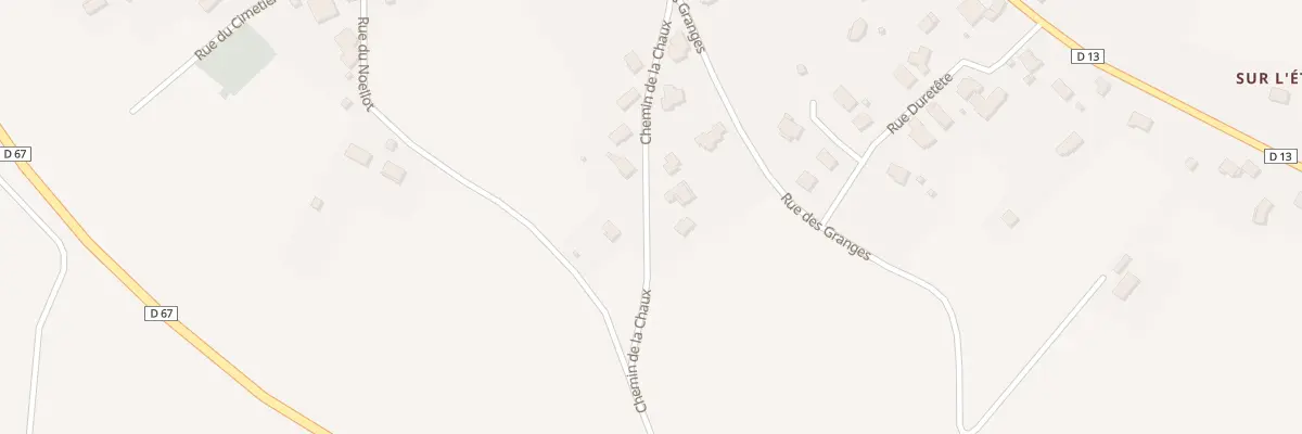 Plan du 7 Che de la Chaux à Recologne