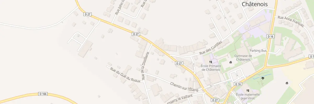 Plan du 15 Rue du 14 Sept 1944 à Châtenois