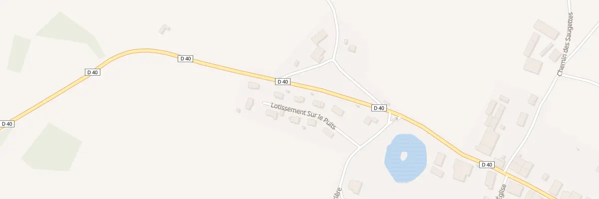 Plan du 8 Lotissement sur le Puits à Mont-sur-Monnet