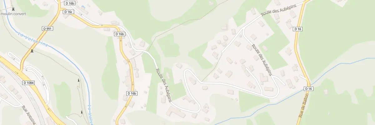 Plan du 25 Rte des Aubépins à Valserhône
