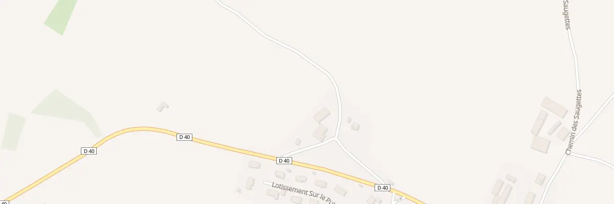Plan du 5 Che du Marais à Mont-sur-Monnet
