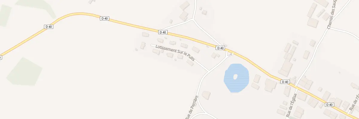 Plan du 3 Lotissement sur le Puits à Mont-sur-Monnet
