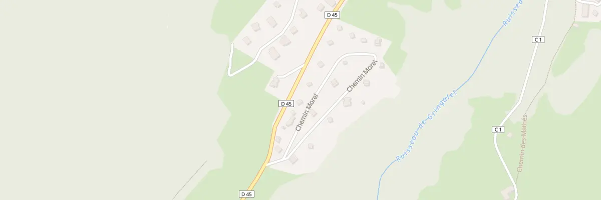 Plan du 422 Che Morel à Corbel