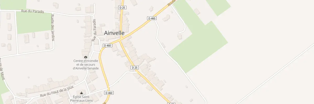 Plan du 101 Rte de Fresnes à Ainvelle