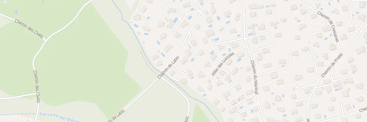 Plan du 5358 Labis de Dessous à Saint-Ismier
