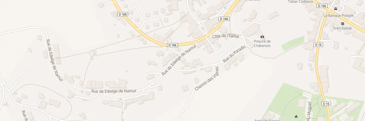 Plan du 1 Rue Edwige de Namur à Châtenois