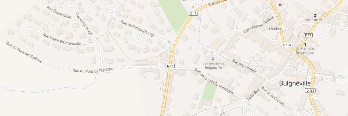 Plan du 325 Rue du Rhulemoine à Bulgnéville