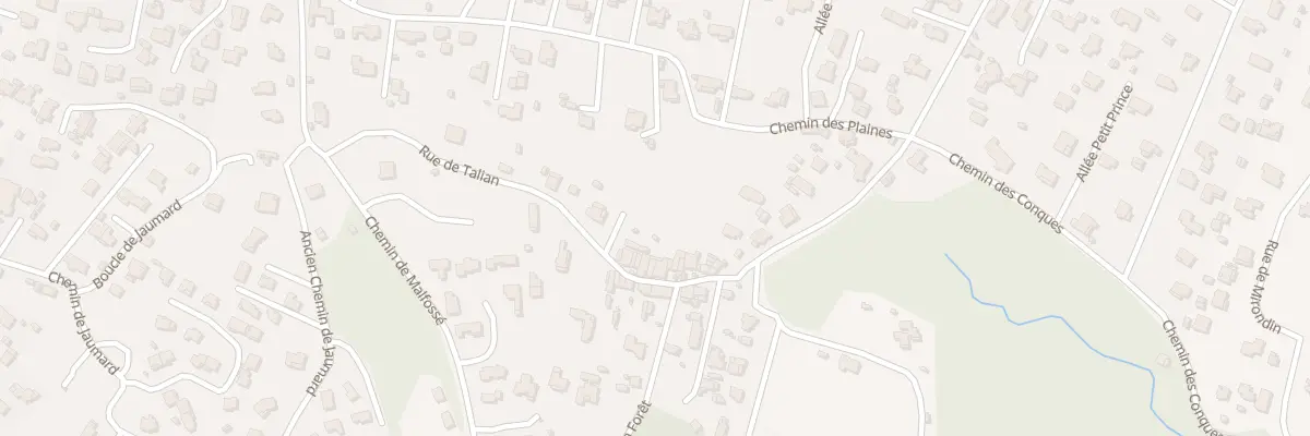 Plan du 675 Rue de Talian à Six-Fours-les-Plages