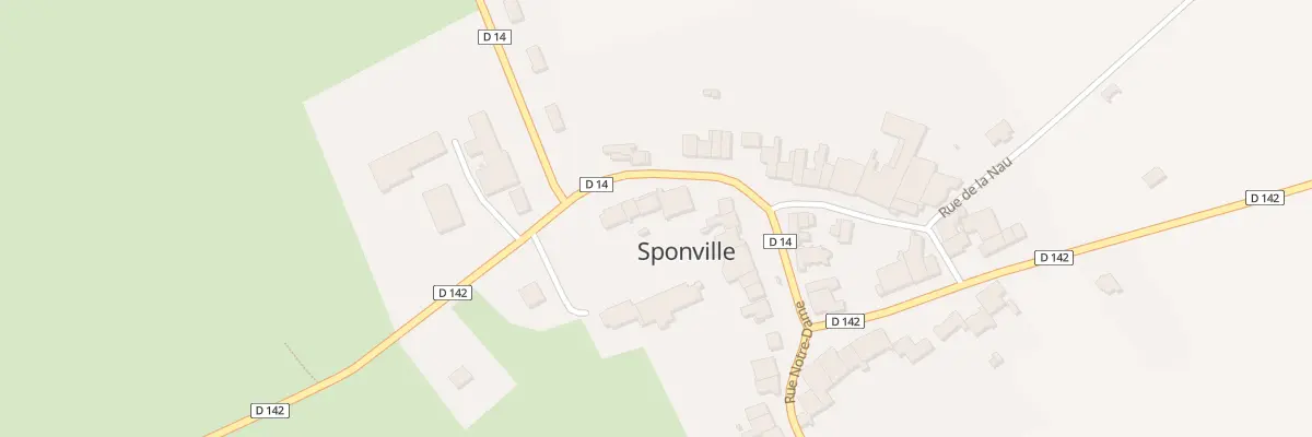 Plan du 17 Rue Notre-dame à Sponville