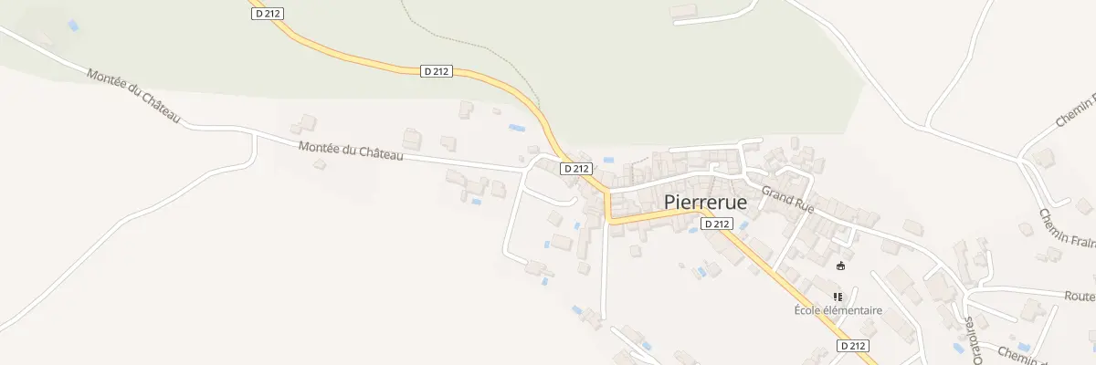 Plan du 7055 Le Village à Pierrerue