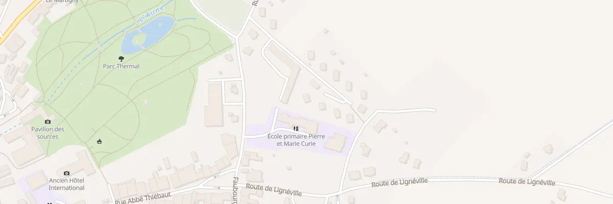Plan du 24 Rue des Combattants d’Indochin à Martigny-les-Bains