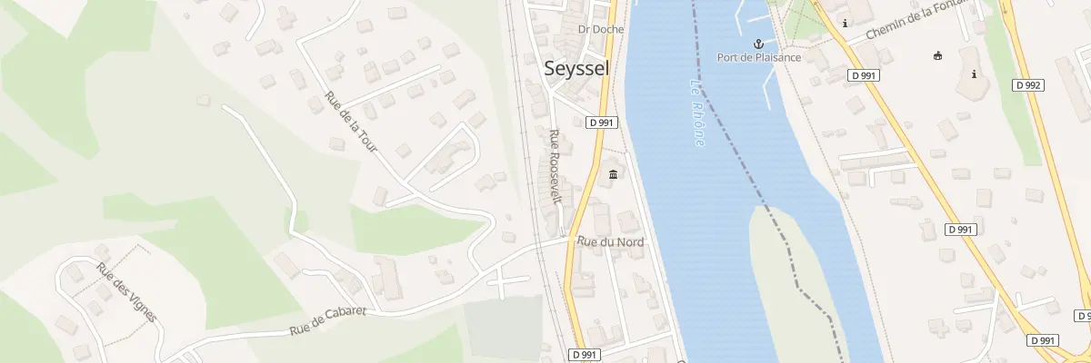 Plan du 19 Rue Roosevelt à Seyssel