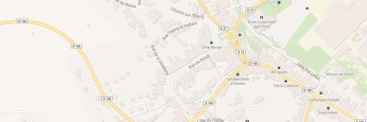 Plan du 14 Rue du Breuil à Châtenois