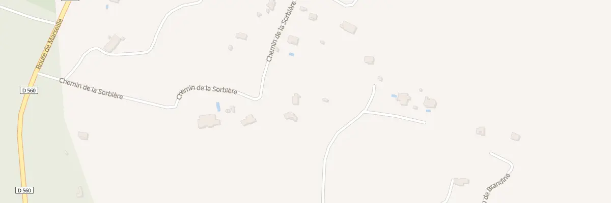 Plan du 422 Che de la Sorbiere à Saint-Maximin-la-Sainte-Baume
