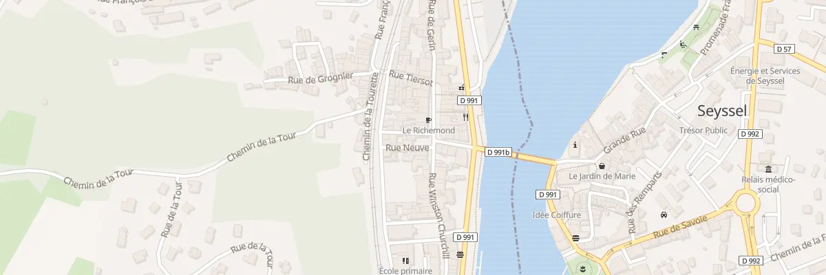 Plan du 18 Pl de la Republique à Seyssel