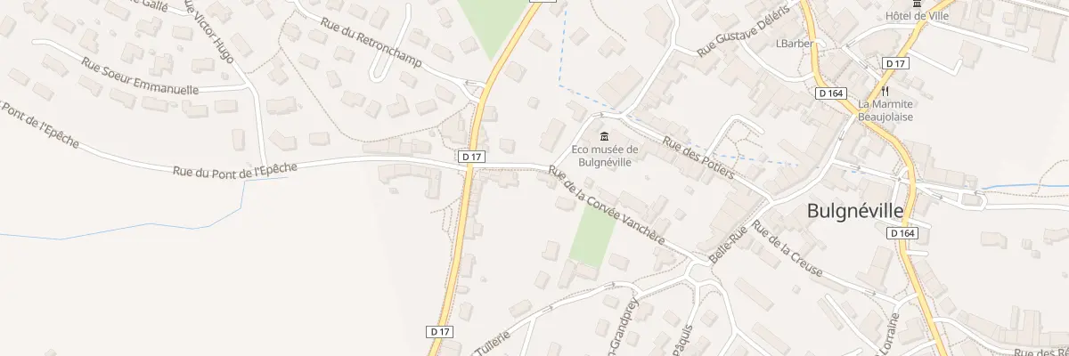 Plan du 68 Rue de la Corvée Vanchère à Bulgnéville